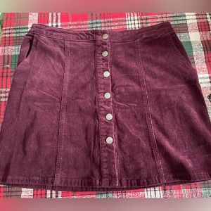 Maurice’s corduroy skirt